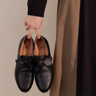 扭扭真皮鞋-紳士黑帽