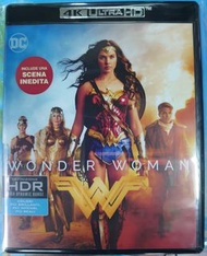 全新意版4k中字:4k+bd wonder woman神奇女俠.boxset 拆下.4k中字 bd 英字  5n
