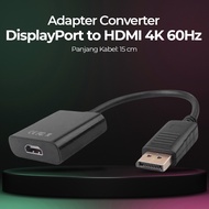 Adapter Converter Display Port to HDMI 4K 60Hz - 8046