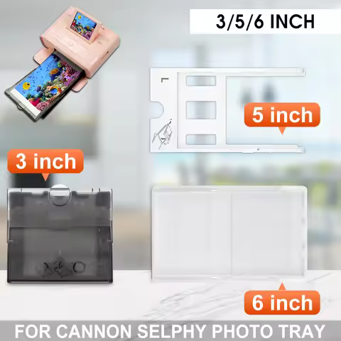 3/5/6 inch C Tray for Canon Selphy CP1300 Tray Paper Input Tray for Canon Selphy CP1500 CP1200 CP730