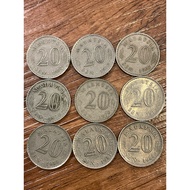 syiling lama 20 sen  (parlimen) - 1 pc