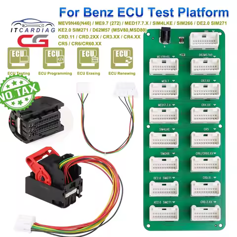 CGDI For Benz/BMW ECU Test Platform Support ME9.7 N46 MSV80 MED17.7.X DME/DDE for ECU Testing/Progra