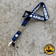 Official Airbus Lanyard Wide Version with Metal Buckle