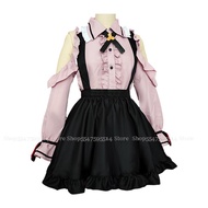 [JINDI] Project Sekai ชุดชุดคอสเพลย์ผู้หญิงสีสันสดใส M!KU ชุดกระโดดเพิ่มเติม Kiritani Haruka Minori 