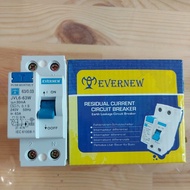 Evernew 63A 2P 30mA ELCB / RCCB