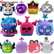 Game Blox Fruit Plush Toy Doll Pirate Owl Cracked Dragon Three Headed Monster Lightning Box Cute Plu