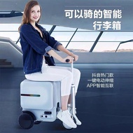 ST/🧨Portable Luggage Smart Travel Electric Box Douyin Adult Folding Manned Scooter Artifact VOJK