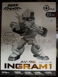 壽屋 dstyle d-style 01 機動警察 Av-98 ingram 1 英格倫 限定版
