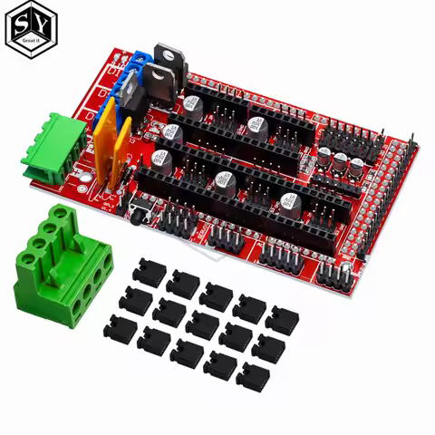 RAMPS 1.4 Control Board for RepRap Mendel-Prusa i3 3D Printers for Arduino Mega 2560 Compatible Main