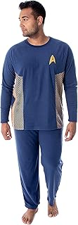 INTIMO Star Trek Discovery Men's Command Uniform Costume Sleepwear Pajama Set