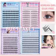 [BUY 1 TAKE 1]BQI Eyelashes Super Sticky False Eyelashes Glue-free False Eyelashes Trilogy Single Cl