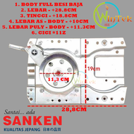 GEAR BOX MESIN CUCI SANKEN ORIGINAL GEARBOX 1 TABUNG GIRBOX GERBOX TOP LOADING UMUM UNIVERSAL