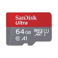 SANDISK  Ultra microSD 64G U1 A1記憶卡(公司貨)(讀140MB/s)