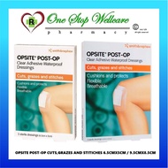 OPSITE POST-OP CUTS,GRAZES AND STITICHES 6.5CMX5CM / 9.5CMX8.5CM