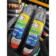 (package of 2 tires) MICHELIN 90/80-14 AND 100/80-14, PILOT MOTO GP Motorcycle Tires VARIO 150, SPIN