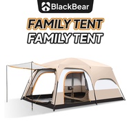 Family Camping Tent Big Camel Khemah Unta Besar Waterproof Foldable Outdoor Hiking Picnic Khemah