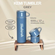 Kemi Tumbler - Custom Name Tumbler 500ml Tahan Sejuk Panas Personalized Name Doorgift Customize Nama