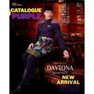 ELRAH EXCLUSIVE 2026 BAJU MELAYU DAYTONA PURPLE CATALOGUE  Slim Fit Clothing Button