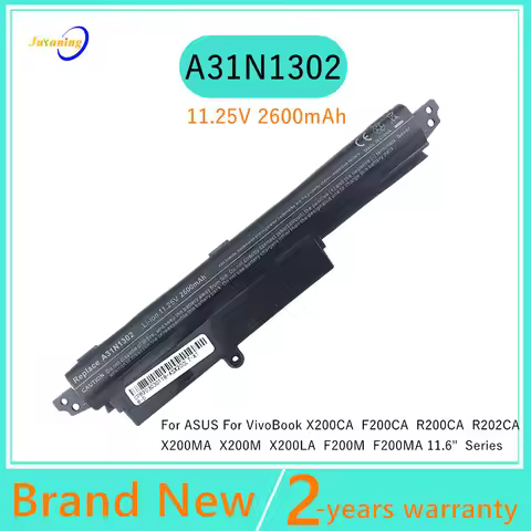 Laptop Battery For ASUS VivoBook X200CA A31N1302 F200CA A31LMH2 R200CA R202CA X200MA X200M X200LA A3