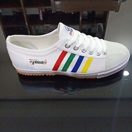 Kodachi White Shoes - White Shoes - Kodachi Shoes - Kodachi Rainbow White Shoes - Lawas Shoes