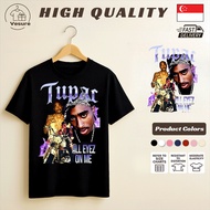 2026 gift for friends waffle shirt Tupac All Eyez On Me Black T Shirt High Quality Cotton Men's Grap