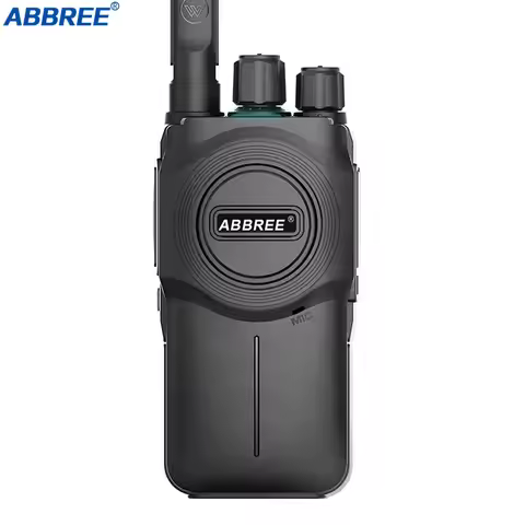 ABBREE AR-U1 Walkie Talkie UHF 400-470MHz 16Channels VOX Long Distance Portable Two Way Radio for Hu