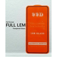 LAYAR Tempered Glass Full Glue Full Cover 9D 5D Samsung A30 A30S A40 A40S A50 A50S A60 A70 A70S A80 