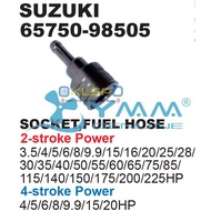 SUZUKI OUTBOARD ENGINE FUEL HOSE FEMALE SOCKET CONNECTOR 65750-98505 (TO ENGINE)