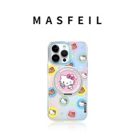 MASFEIL | เคสตั้งโทรศัพท์มือถือแบบแม่เหล็กสำหรับ iPhone 16 Pro
