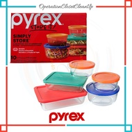 Pyrex 10pcs Storage Set Simply Store (Multi Color Lid)