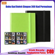 Buku Kad Permainan 9 Petak | Boleh Simpan 360 Kad Pokemon/Yu-Gi-Oh