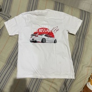 Nissan GTR R34 White Oversized T-Shirt | 24s T-shirt