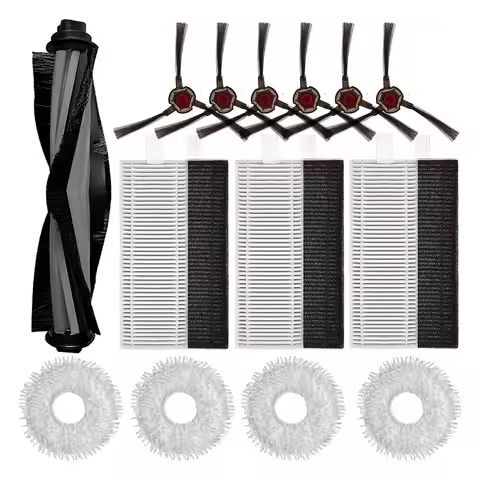 14Pcs Vacuum Cleaner Accessories Kit for Ecovacs DEEBOT N9+ Yeedi K10 Yeedi Mop Station Self-Cleanin