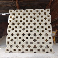 roster beton minimalis , loster beton putih majelis / masjid