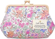 กระเป๋ากระเป๋าเครื่องสำอางค์ Sanrio กระเป๋าแต่งหน้าลายดอกไม้แบบเสรีภาพทำในประเทศญี่ปุ่น [Cyaleel Yah