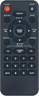 NA312UD NA362UD Replaced Remote Control fit for Sylvania/Emerson Hi-Fi Stereo VCR Player/Recorder DC