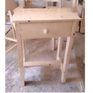60x40x70 Dutch teak drawer table