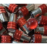 Motorcycle blink led turn signal 1156 / 1157 cob aluminum flash car long light brake light