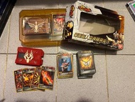 中古二手正版DX 幪面超人龍騎 新生龍騎&奧丁卡盒+大疊卡 Kamen Rider Ryuki Ryuki Survive & Odin DX Advent Card Deck (!請看下面descr