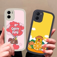 Case for OPPO A57E A77S A77 A57S A57 A96 K10 A76 A36 Cover F-51 Line Friends