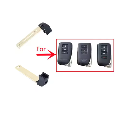 1PCS Car Key Blade Lexus Emergency Key Blade Smart Remote Insert Key Keyless Blade For Lexus ES300H 