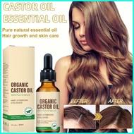 Castor essential oil Anti-Frizz Castor Oil Castor Hair Thickener Essence Hair Moisturizing Oil Helping Hair Growth And Strength For Hair hangesg