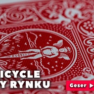 Bicycle DECK RIDER BACK Red PLAYING CARDS
