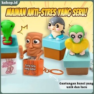 GANTUNGAN Tung Tung Sahur Sound Keychain / Tung Tung Sahur Anomali Toy / Cute Tung Tung Sahur Bag Ke