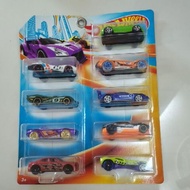 HOT WHEELS 9 Pieces Blister Card