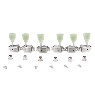 Wilkinson 3L3R Deluxe Vintage Keystone Style Guitar Tuners Heads Tuning Pegs Keys Set for Gibson or 