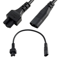 High Quality C5-C8 Extension Cord,IEC 320 C5 Female to C8 Male Adapter, IEC C8 to C5 Adapter Short C