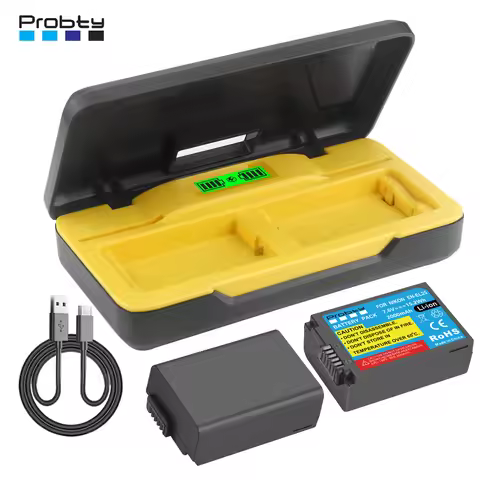 EN-EL25 Replacement Battery and 20W Fast Dual Charger For Nikon Z30 Z50 ZFC Camera 4241 EN-EL25 Batt