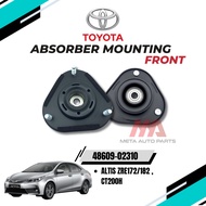 TOYOTA ALTIS ZRE172/182 , CT200H ABSORBER MOUNTING FRONT (48609-02310)