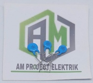 (3 pcs) Kapasitor keramik 100pf / 101 / 1KV / 2kv Harga per 3pcs